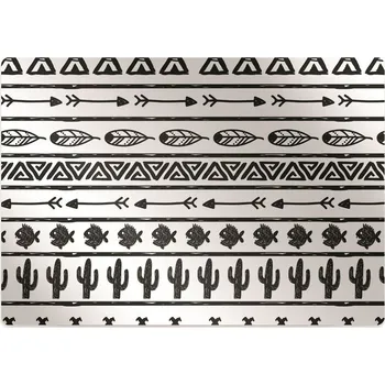 Podložka pod nábytek Podložka pod kancelářskou židli Boho black and white