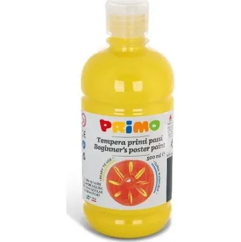 Vodová barva Temperová barva Primo - citronově žlutá - 500 ml - 500-211