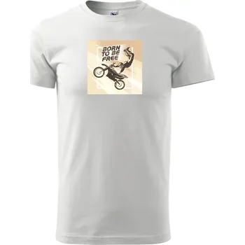 Pánské tričko MSP Pánské triko s moto motivem 97 Born to be free
