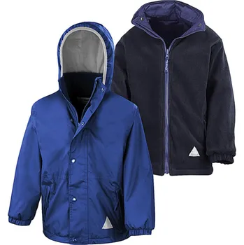 Chlapecká bunda Result Dětská oboustranná bunda Velikost: 3-4 roky, Barva: modrá-námořní modrá