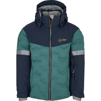 Chlapecká bunda Kilpi Teddy-JB Tmavě zelená 110