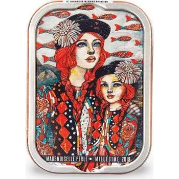 La Perle Francouzké sardinky v extra panenském olivovém oleji - Mlle Perle et Capucine au