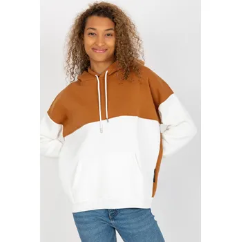 Dámská mikina Dámská mikina Model AP-BL-AP-3001.98P Light Brown - Rue Paris l