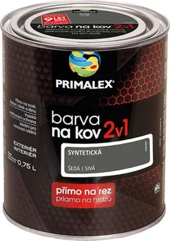 Primalex Syntetická antikorozní barva na kov 2v1 750 ml