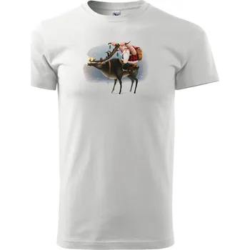 MSP Pánské triko s moto motivem 82 Santa