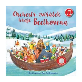 Leporelo Svojtka Orchestr zvířátek hraje Beethovena Sam Taplin, ilustrace Ag Jatkowska