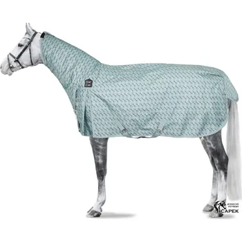 Deka pro koně Deka výběhová Horze -AVALANCHE COMBO WINTER 350G- - Tmavě modrá - 155cm