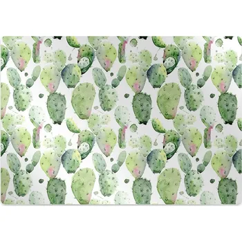 Podložka pod nábytek Ochranná podložka pod židli tropické kaktusy