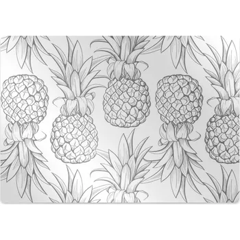 Podložka pod nábytek Ochranná podložka pod židli Vzor ananasy
