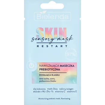 Pleťová maska Bielenda Skin Restart Sensory hydratační pleťová maska, 8 g