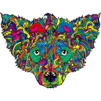 3D puzzle IZMAEL Dřevěné puzzle Poodle/S 96 ks