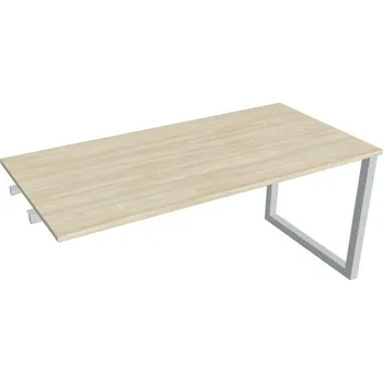 Kancelářský vozík HOBIS přídavný jednací stůl rovný - UJ O 1600 R, akát + doprava zdarma