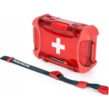 NANUK - Voděodolné pouzdro Nano 320 - First Aid - červené