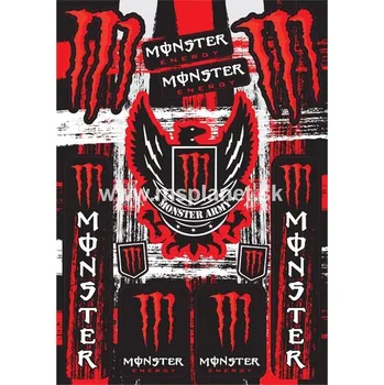 Samolepicí dekorace na vozidlo Nálepky moto Monster Energy 8