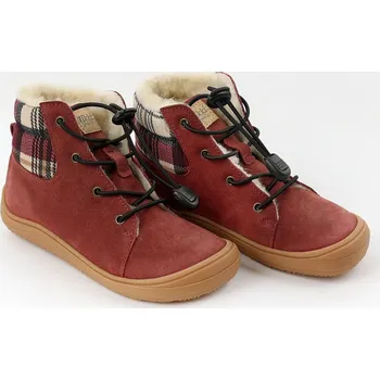 Dámská zdravotní obuv TIKKI SHOES Beetle Leather Bordeaux Velikost EU: 28, vnitřní délka: 185, vnitřní šířka: 77