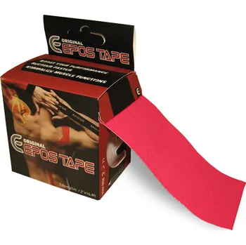 Tejpovací páska KinezioEpostape bavlna 5 cm x 5 m - růžová