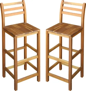 Barová židle Barová židle 42 x 36 x 110 cm 2 ks akácie