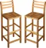 Barová židle Barová židle 42 x 36 x 110 cm 2 ks akácie