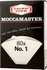 Filtr do kávovaru Technivorm Moccamaster papírové filtry vel. 1 80 ks