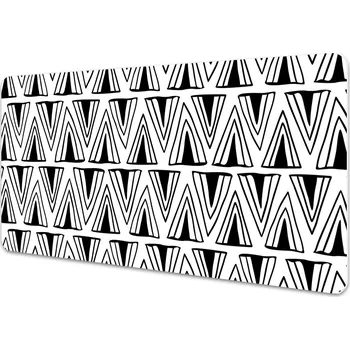 Stolní podložka Pracovní podložka na stůl Trojúhelníky vzorem boho