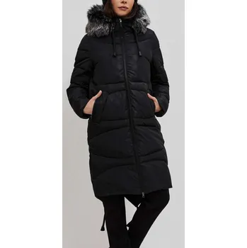 Dámský kabát Zimní dámský kabát Moodo Aisha black XL
