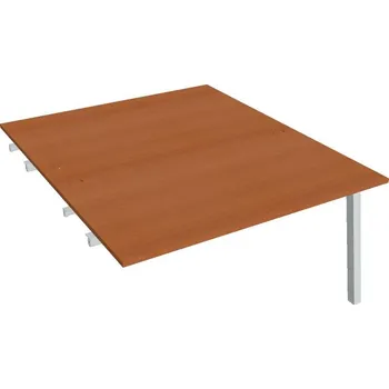 Kancelářský vozík HOBIS přídavný stůl zdvojený - USD A 1400 R, třešeň + doprava zdarma