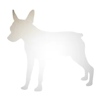 Polep vozidla SAMOLEPKA Pes 178 levá pražský krysařík (82 - odrazková reflexní bílá) NA AUTO, NÁLEPKA, FÓLIE, POLEP, TUNING, VLASTNÍ TEXT, TISK, AUTOSAMOLEPKY.cz, POLEPY, OBRÁZEK, LOGO, SAMOLEPKY