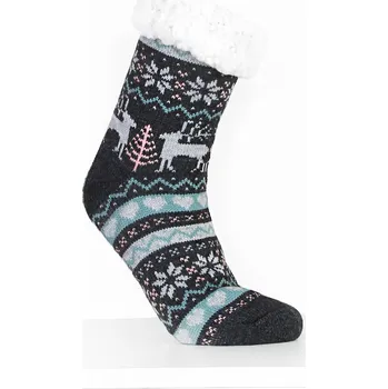 Dámské ponožky Emi Ross Domácí ponožky EJ2004D.G Velikost: 35 - 38