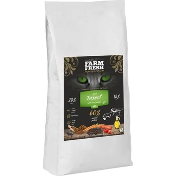 Krmivo pro kočku Farm Fresh Cat Adult Insect Grain Free chovatelský obal 15kg