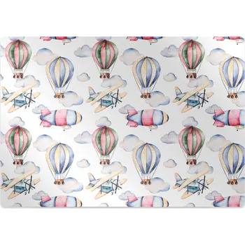Podložka pod nábytek Podložka pod kancelářskou židli Balony a vzducholodě