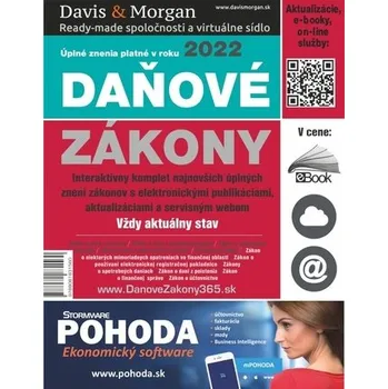 Daňové zákony 2022 [SK] (Brožovaná bez přebalu, DonauMedia, s.r.o.)