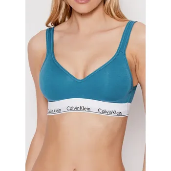 Dámské erotické prádlo Dámská podprsenka Calvin Klein QF5490 S Petrolejová