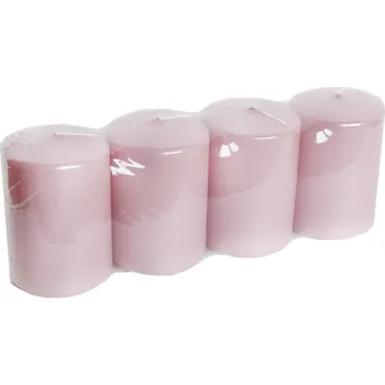 Svíčka Sv. lis.vál.70x100(4) LAK růžová (310701000039923)