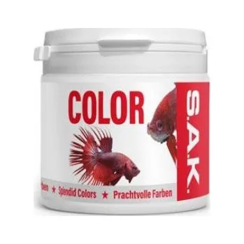 Krmivo pro rybičky S.A.K. color 75 g (150 ml) velikost 2