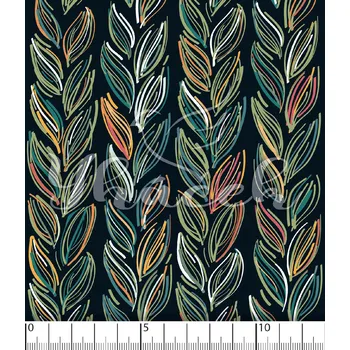 Zakázkový tisk, softshell, kočárkovina... Copánky na petrolejové Látky k tisku: Kočárkovina