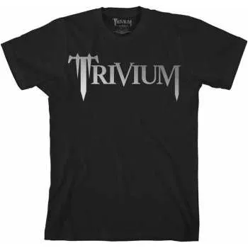 Pánská móda Merch Trivium: Tričko Classic Logo Trivium M