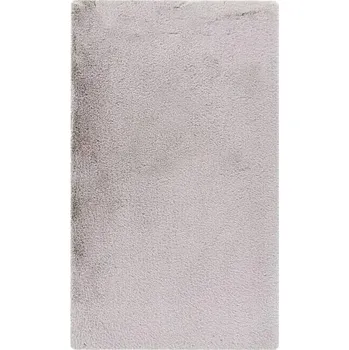 Koupelnová předložka EmaHome Happy 67 x 110 cm stříbrná