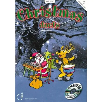 Christmas Duets pro nástroje v basovém klíči - fagot, trombon, violoncello nebo kontrabas