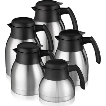 Termoska TERMOSKA DVOUSTĚNNÁ NEREZOVÁ ČERNÁ Bravilor Bonamat Velikost: 0,9lt.