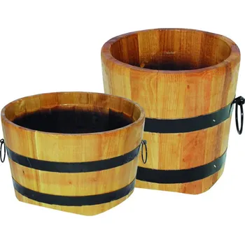 Květináč JAD Dřevěný květináč 25 x 25 cm