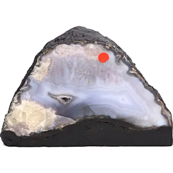 Drahý kámen Magieprirody.cz Achát geoda 880g - TOP kvalita - Brazílie #G590