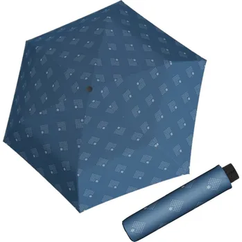 Deštník Doppler Fiber Havanna Night Sky blue - dámský skládací deštník