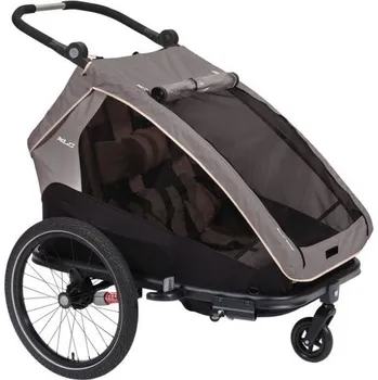 vozík za kolo XLC DUO S, dětský vozík za kolo, BS-C10