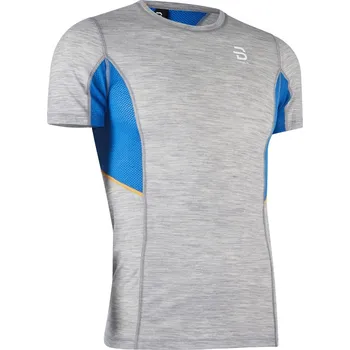 Pánské tričko Tričko Bjorn Daehlie Tr.Wool Summer Light Greymelange (Pánské triko BD)