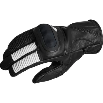 Moto rukavice Halvarssons FLAXEN kožené rukavice Velikost rukavic: 12