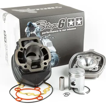 Válec motoru Válec Stage6 Streetrace 50ccm (litina) Piaggio LC