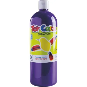 Výtvarná barva Temperová barva Toy Color 1000ml, výběr barev Barva: fialová