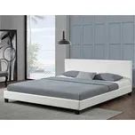 Čalouněná postel Bolonia 160 x 200 cm | bílá