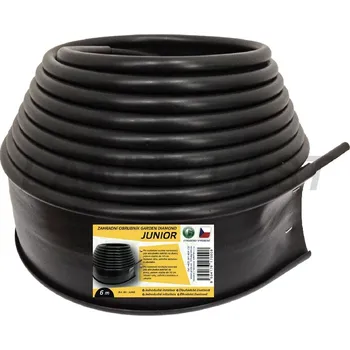 Zahradní obrubník Obrubník GARDEN DIAMOND JUNIOR 6 m černý 3+1 Zdarma