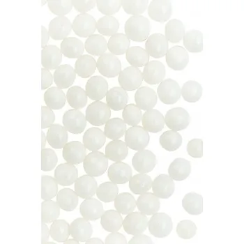 Čokoláda Cukrové perly BÍLÉ matné 50 g